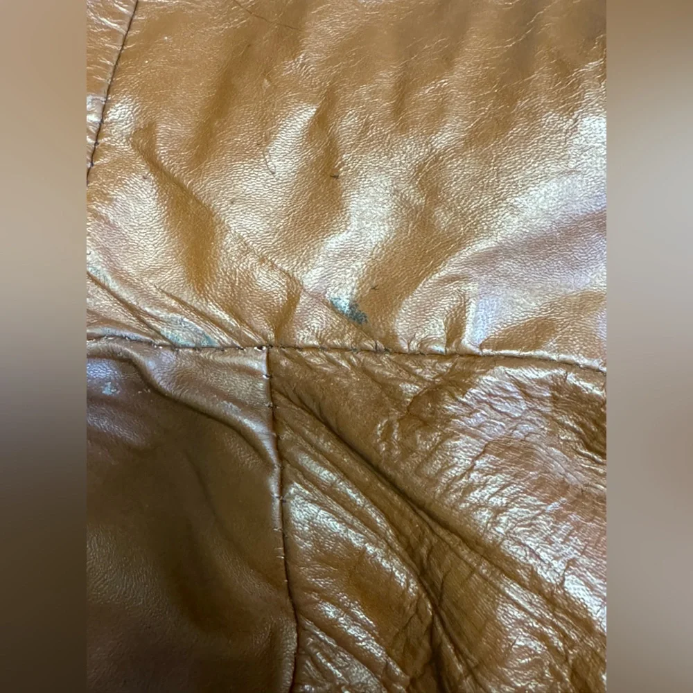 Vintage The Leather Shop (Sears) Leather Western Cut Jacket